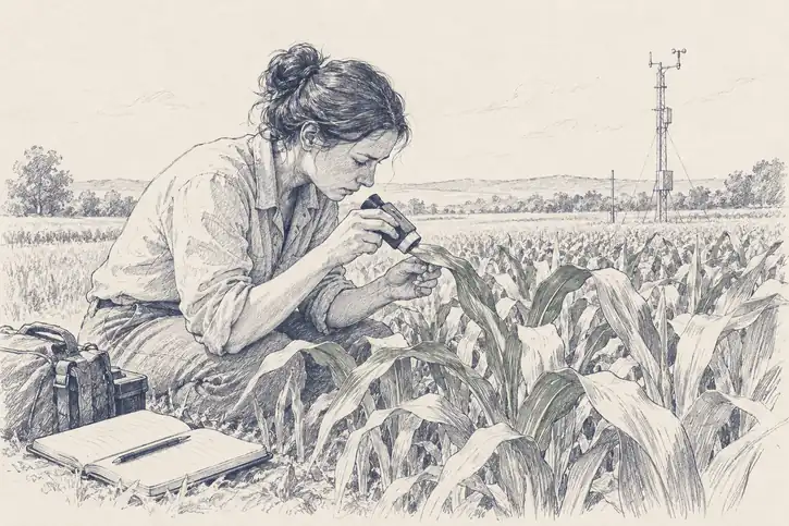 Illustration of field calibration.