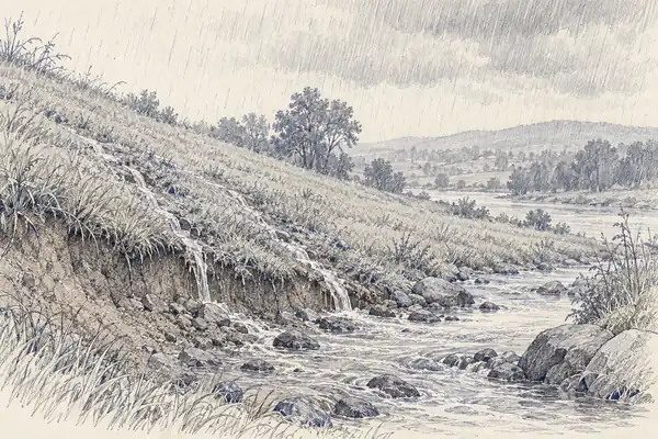 Illustration of runoff.
