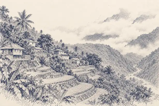 Illustration of unseen settlement.