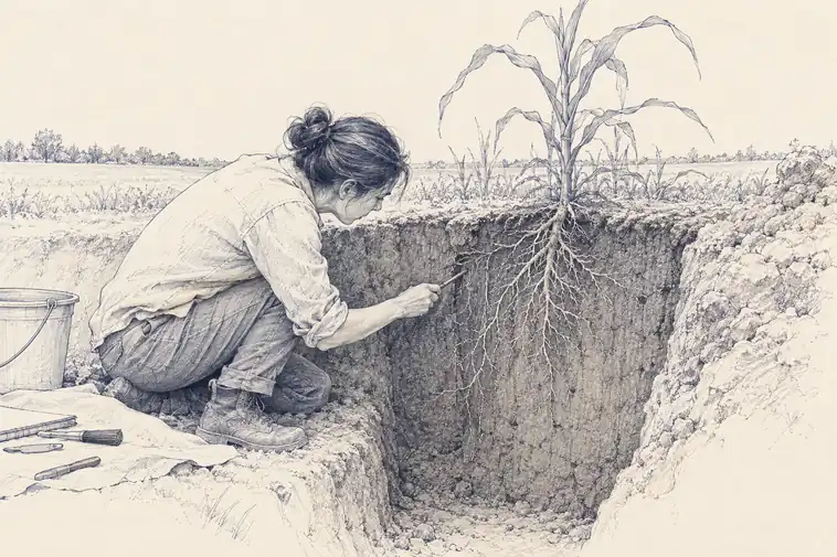 Illustration of root inspection.
