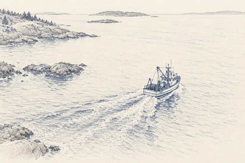 Illustration of independent vessel.